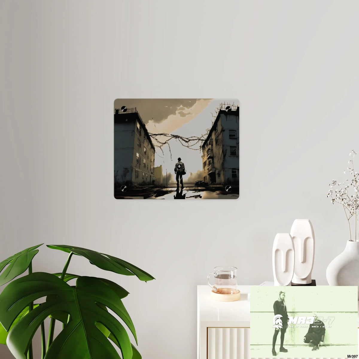 Arrival no 4 Death Flat 2628 days Covert Failures Ltd Edition no 22 Acrylic Wall Art Panels Home Decor