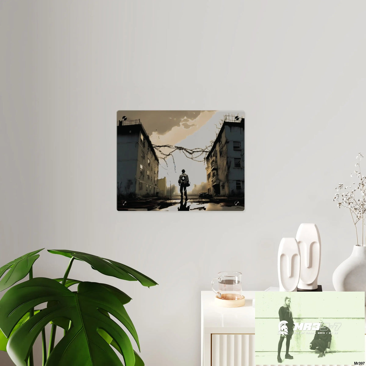Arrival no 4 Death Flat 2628 days Covert Failures Ltd Edition no 22 Acrylic Wall Art Panels Home Decor