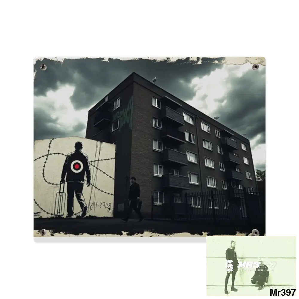 Arrival no2 Death Flat 2628 days Covert Failures Ltd Edition no 22 Acrylic Wall Art Panels Home Decor