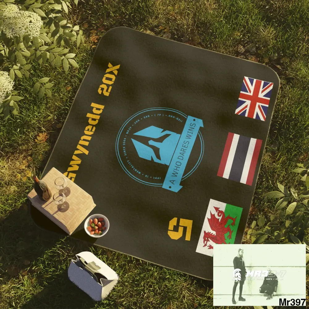 AWDW Gwynedd Picnic Blanket 61’’ × 51’’ Home Decor