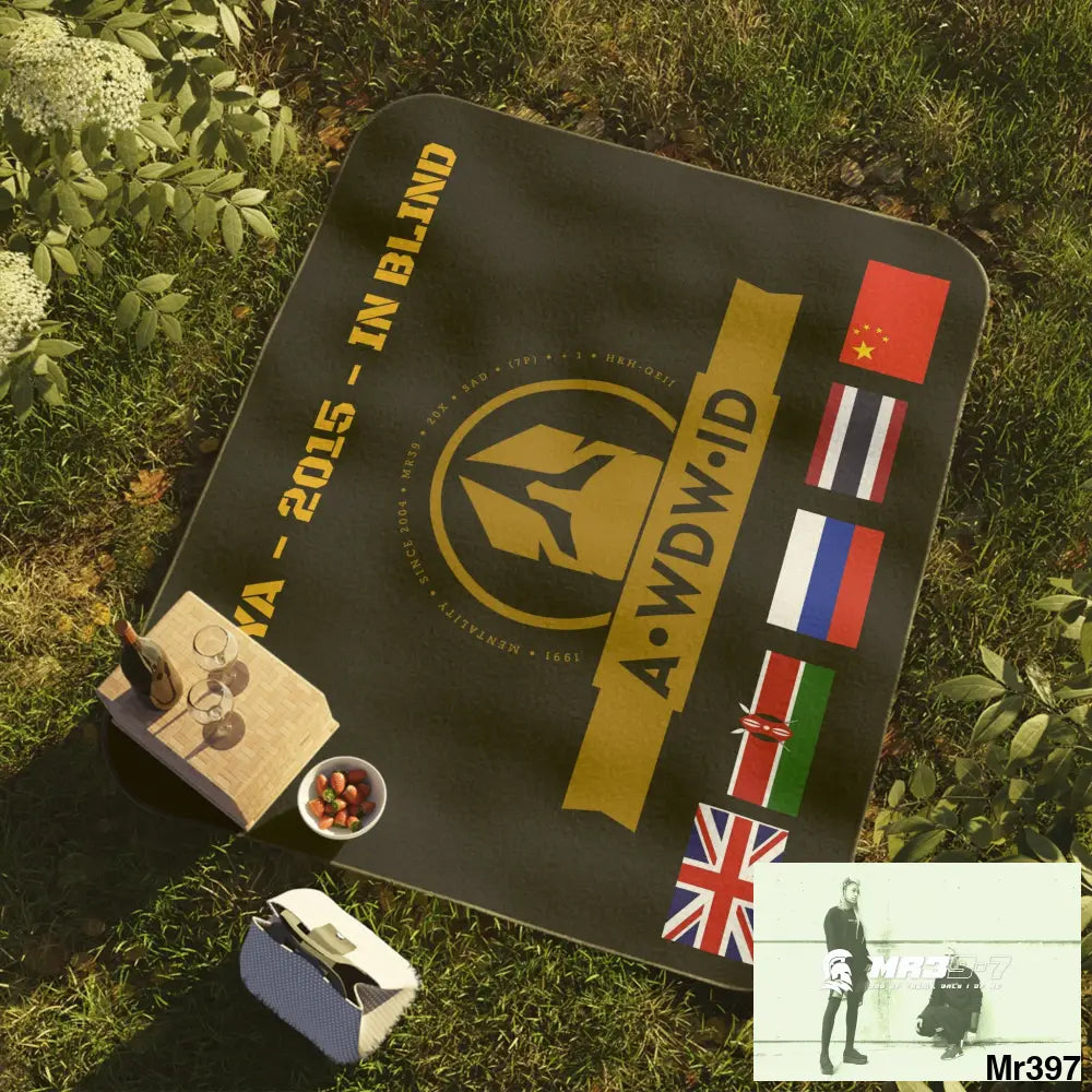 AWDW.ID Kenya Picnic Blanket 61’’ × 51’’ Home Decor