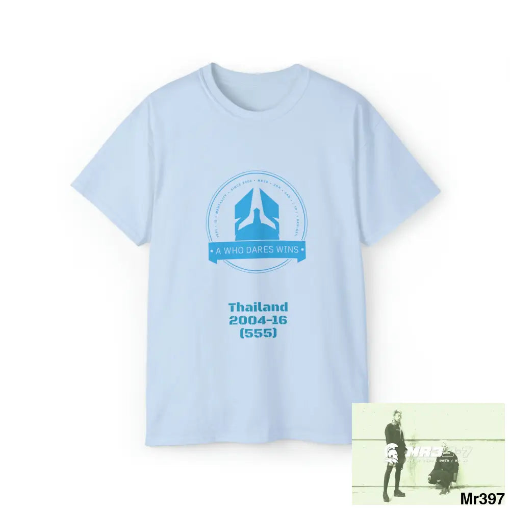 AWDW Thailand 555 Unisex Ultra Cotton Tee Ltd Edition Light Blue / S T-Shirt
