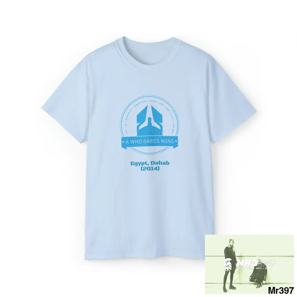 AWDW Vigilante Dahab Unisex Ultra Cotton Tee Light Blue / S T-Shirt