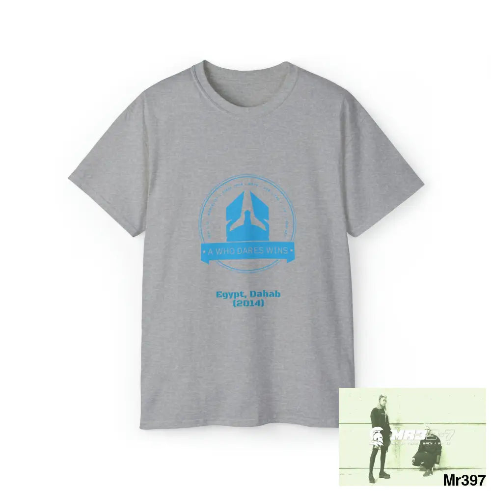 AWDW Vigilante Dahab Unisex Ultra Cotton Tee Sport Grey / S T-Shirt