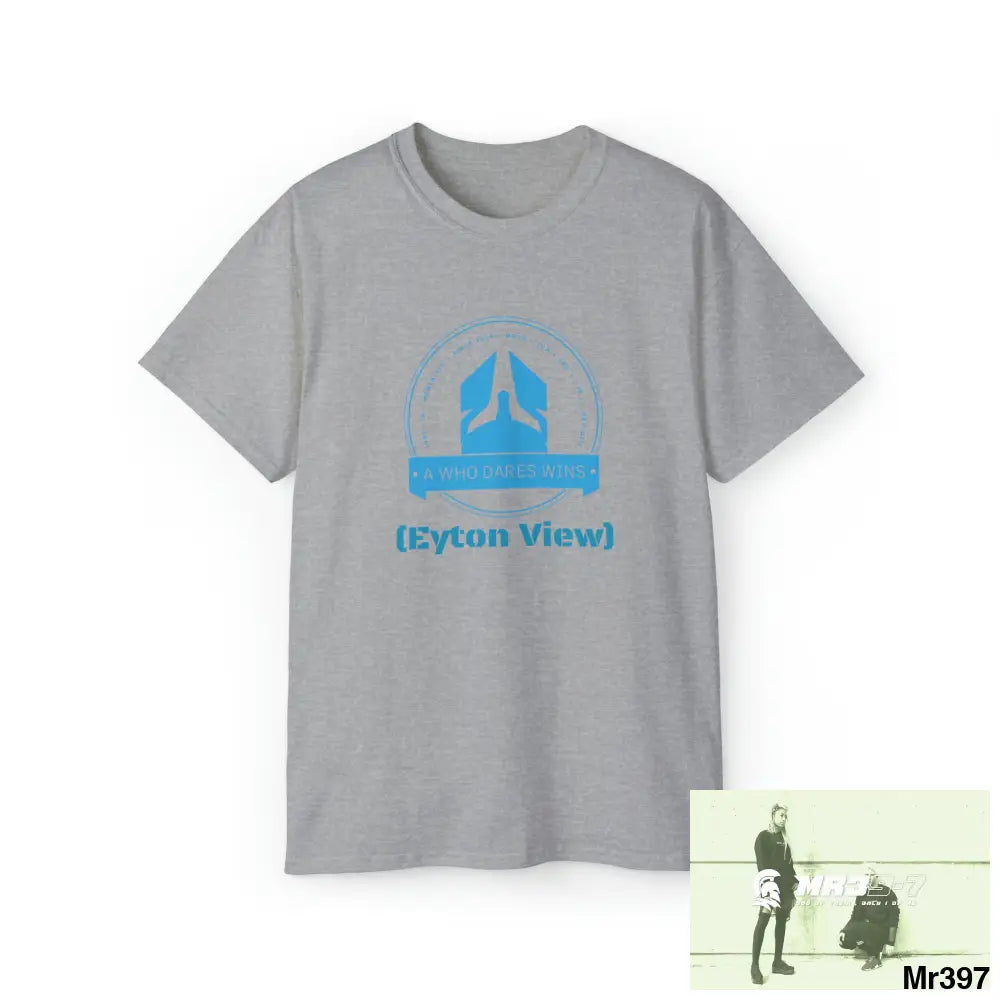 AWDW Vigilante Eyton View Unisex Ultra Cotton Tee Ltd Edition Sport Grey / S T-Shirt
