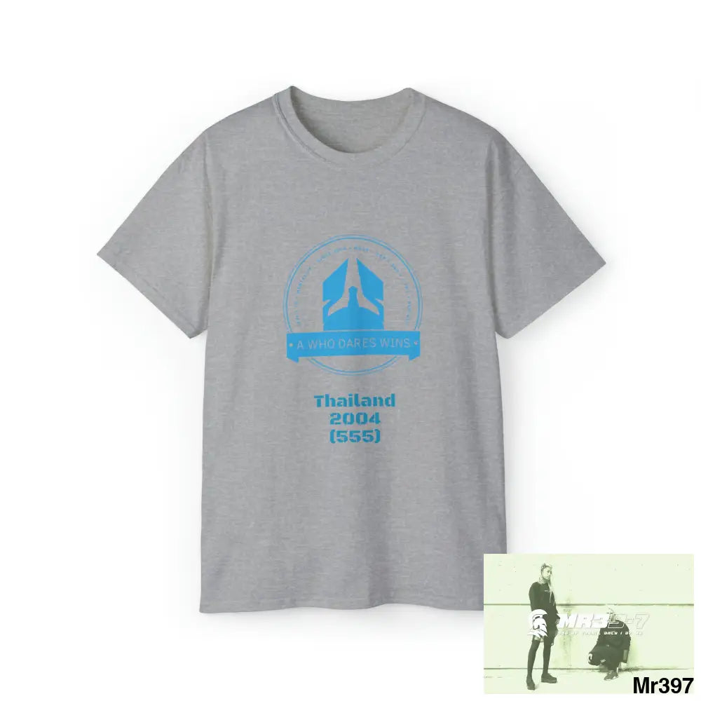 AWDW Vigilante Thailand 555 Unisex Ultra Cotton Tee Ltd Edition Sport Grey / S T-Shirt