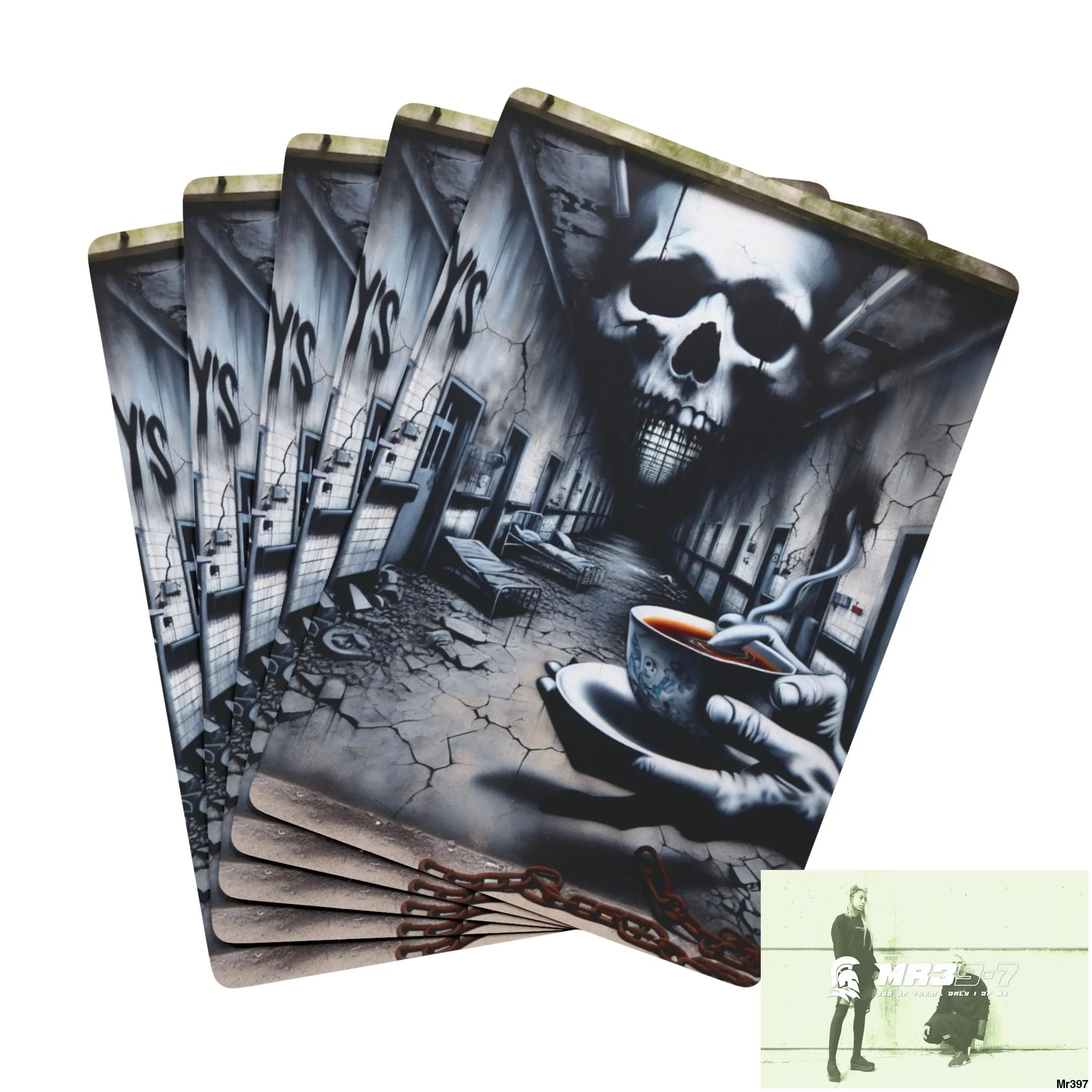 Banksy Inspired Inside A Mental Health VAR Cyanide Tea Assassination failure A1WDW December 2013 no3 Ltd Edition Custom
