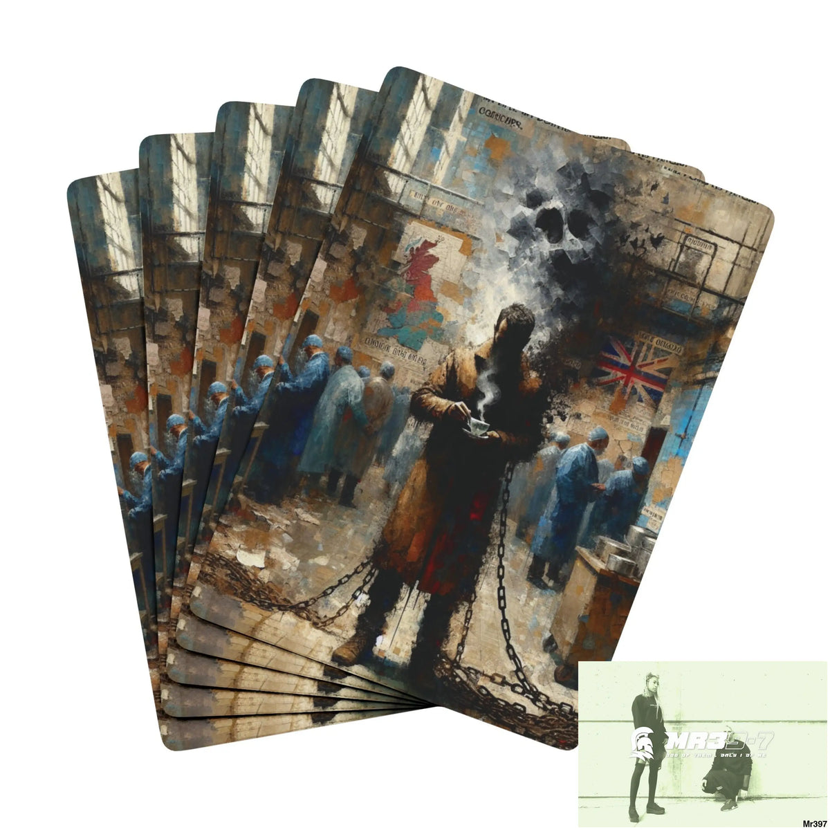 Banksy Inspired Inside A Mental Health VAR Cyanide Tea Assassination failure A1WDW December 2013 no6 part 2 Ltd Edition