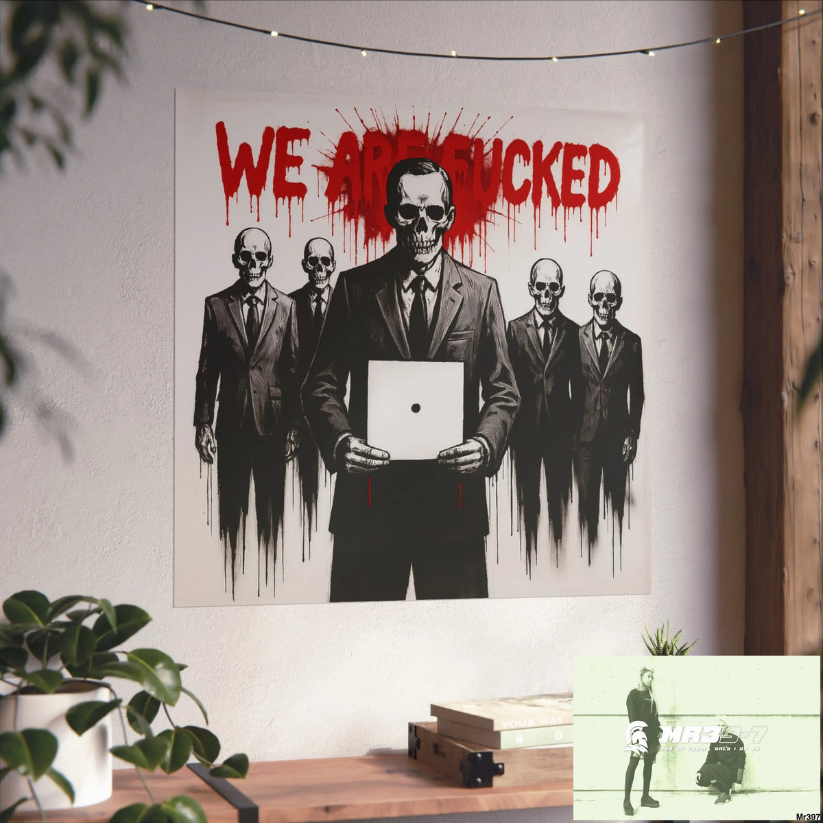 Banksy Inspired Inside A Mental Health VAR system Assassination failure Telford and Wrekin 2012-2025 UK - Fine Art
