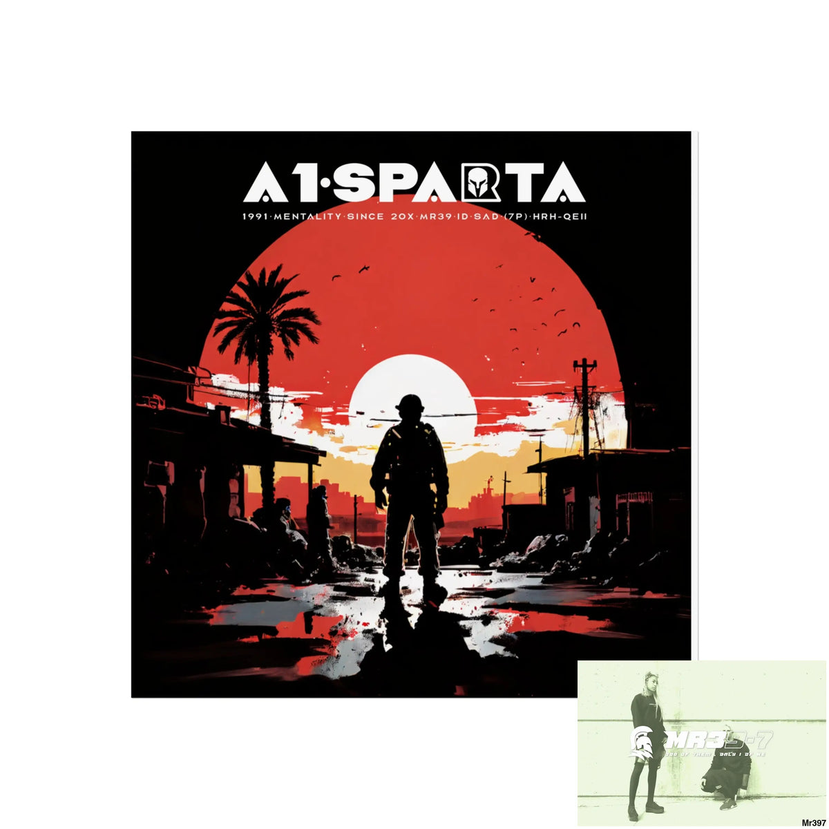 Banksy Style A1 Sparta Dahab Gold – “Rooftop Extraction & Red Sea Warning Egypt no 2 Fine Art Posters 16″ x 16″ / Matte