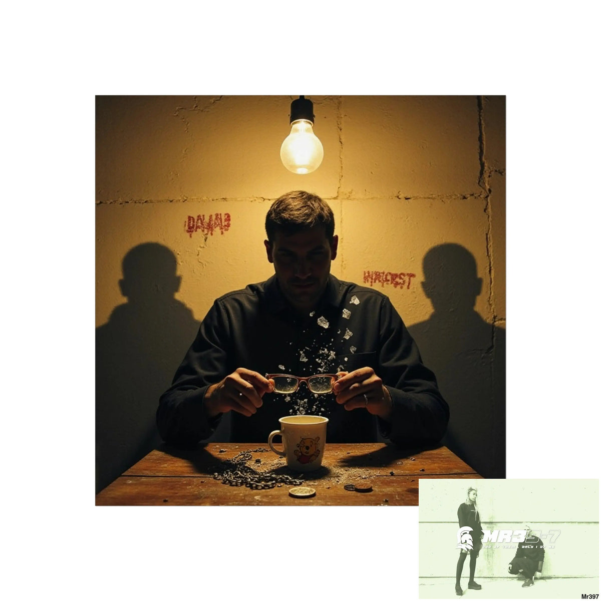 Banksy Style Dahab Gold scene 2 “Breaking the Glasses” no 1 Fine Art Posters 30″ x 30″ / Matte Poster