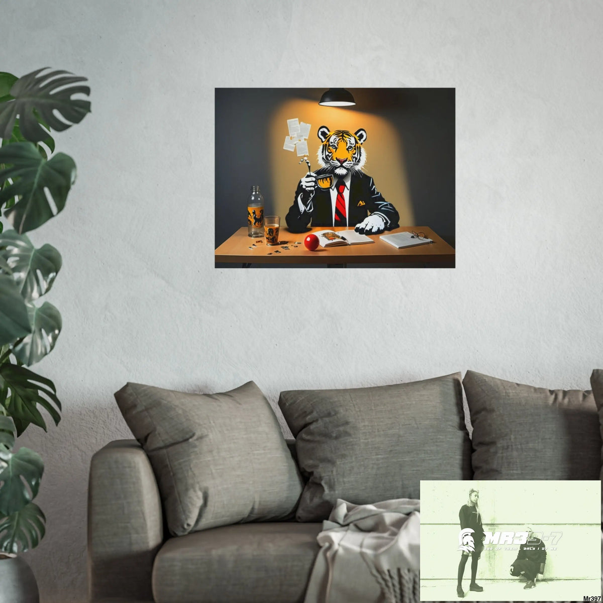 Banksy Style Dahab Gold scene 2 “Breaking the Glasses” no 12 Fine Art Posters Poster