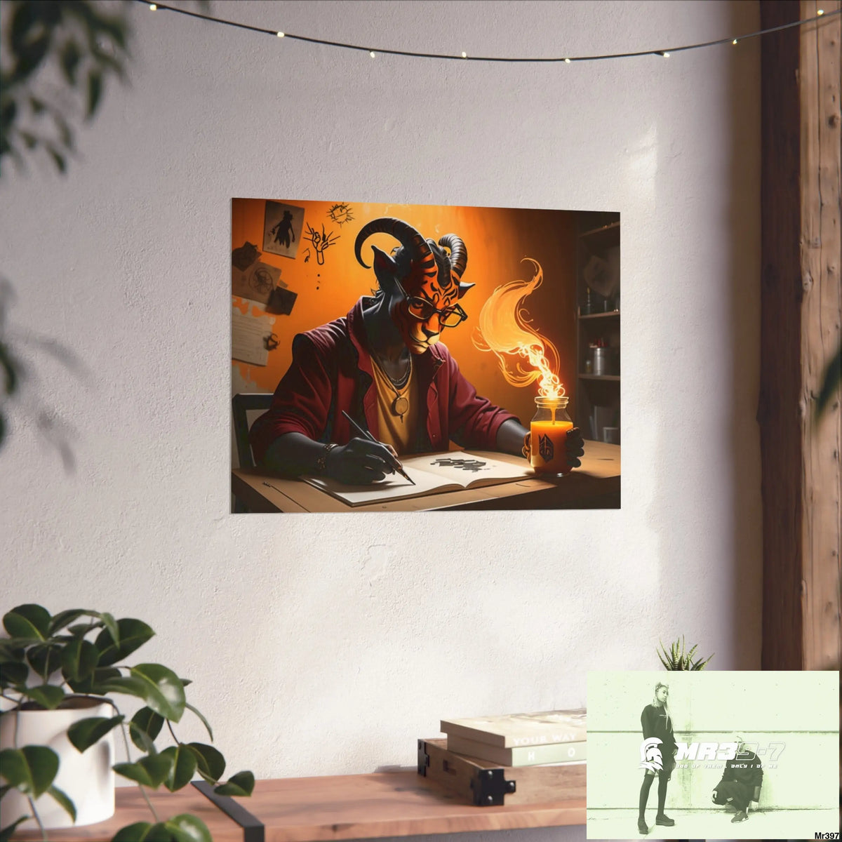 Banksy Style Dahab Gold scene 2 “Breaking the Glasses” no 18 Fine Art Posters Poster