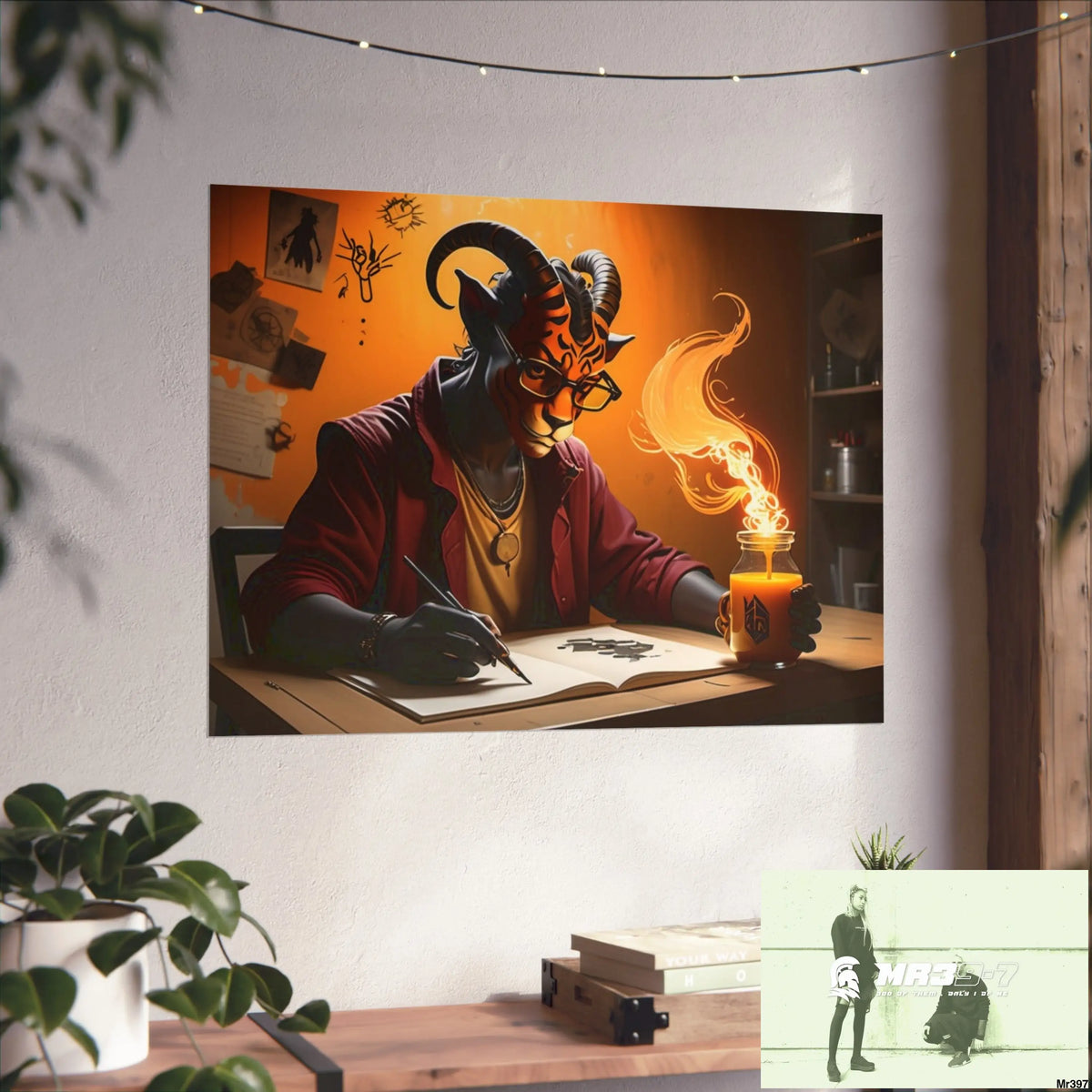 Banksy Style Dahab Gold scene 2 “Breaking the Glasses” no 18 Fine Art Posters Poster