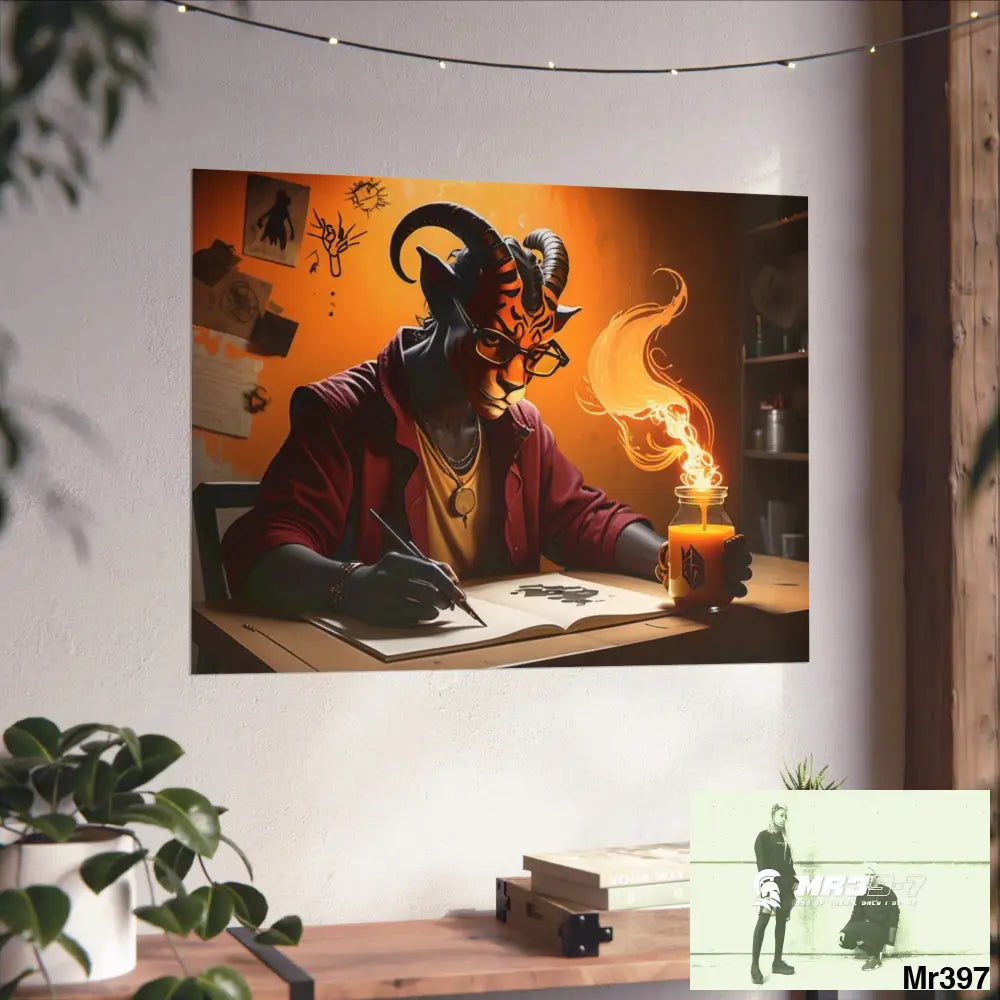 Banksy Style Dahab Gold scene 2 “Breaking the Glasses” no 18 Fine Art Posters Poster