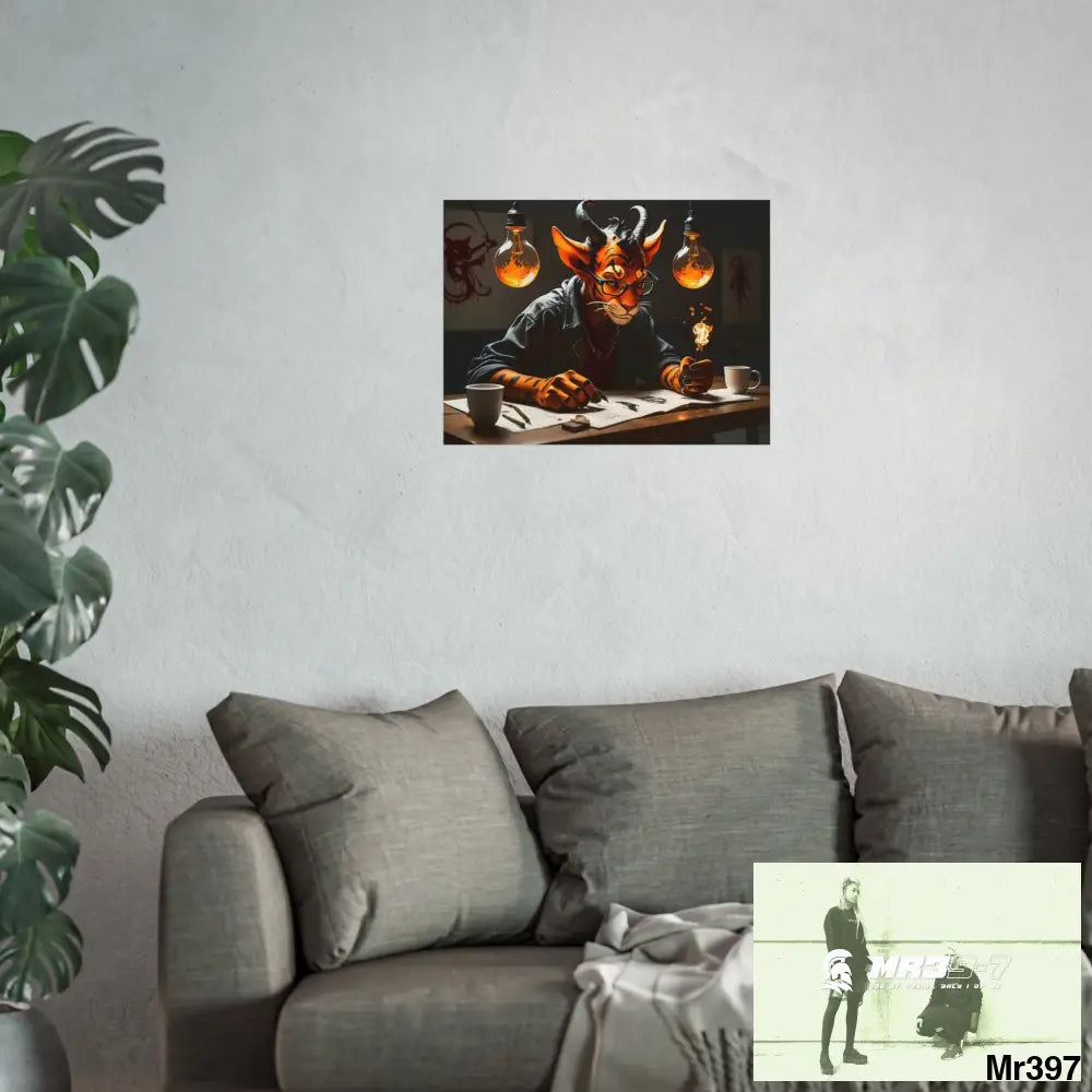 Banksy Style Dahab Gold scene 2 “Breaking the Glasses” no 19 Fine Art Posters Poster
