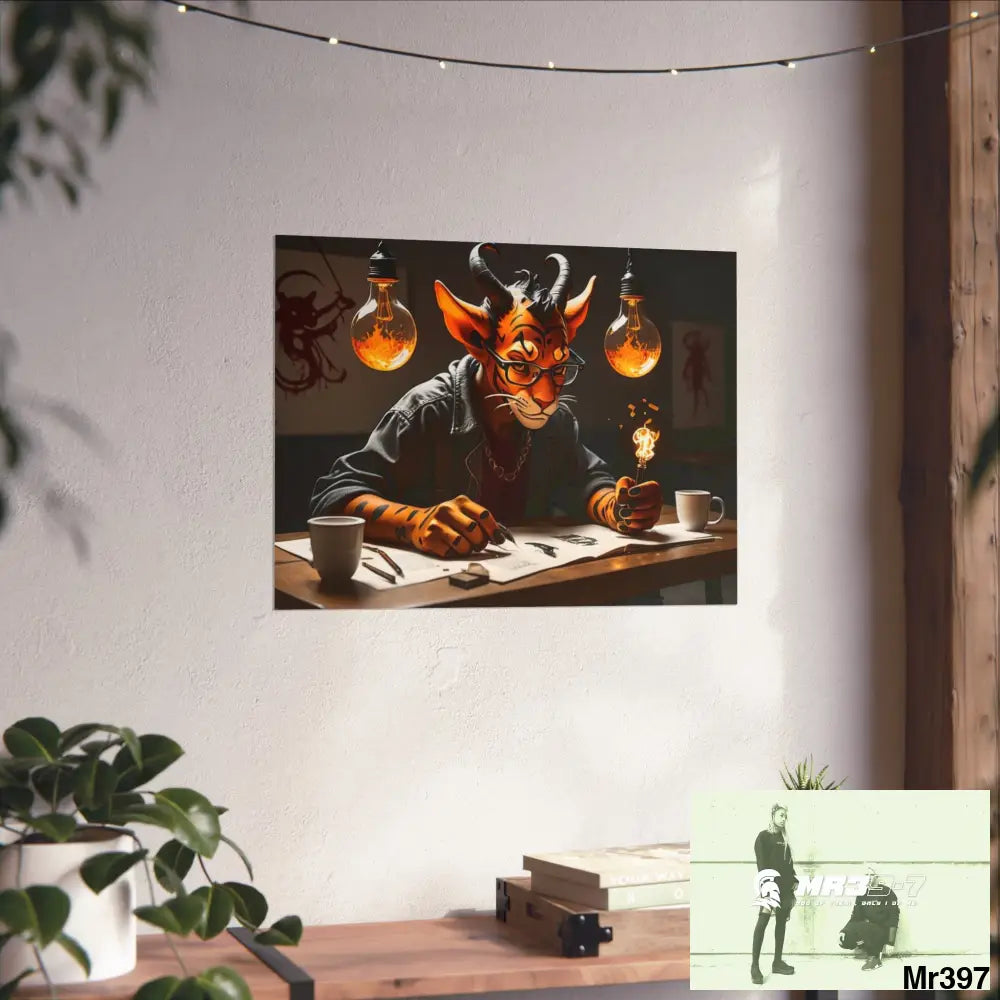 Banksy Style Dahab Gold scene 2 “Breaking the Glasses” no 19 Fine Art Posters Poster