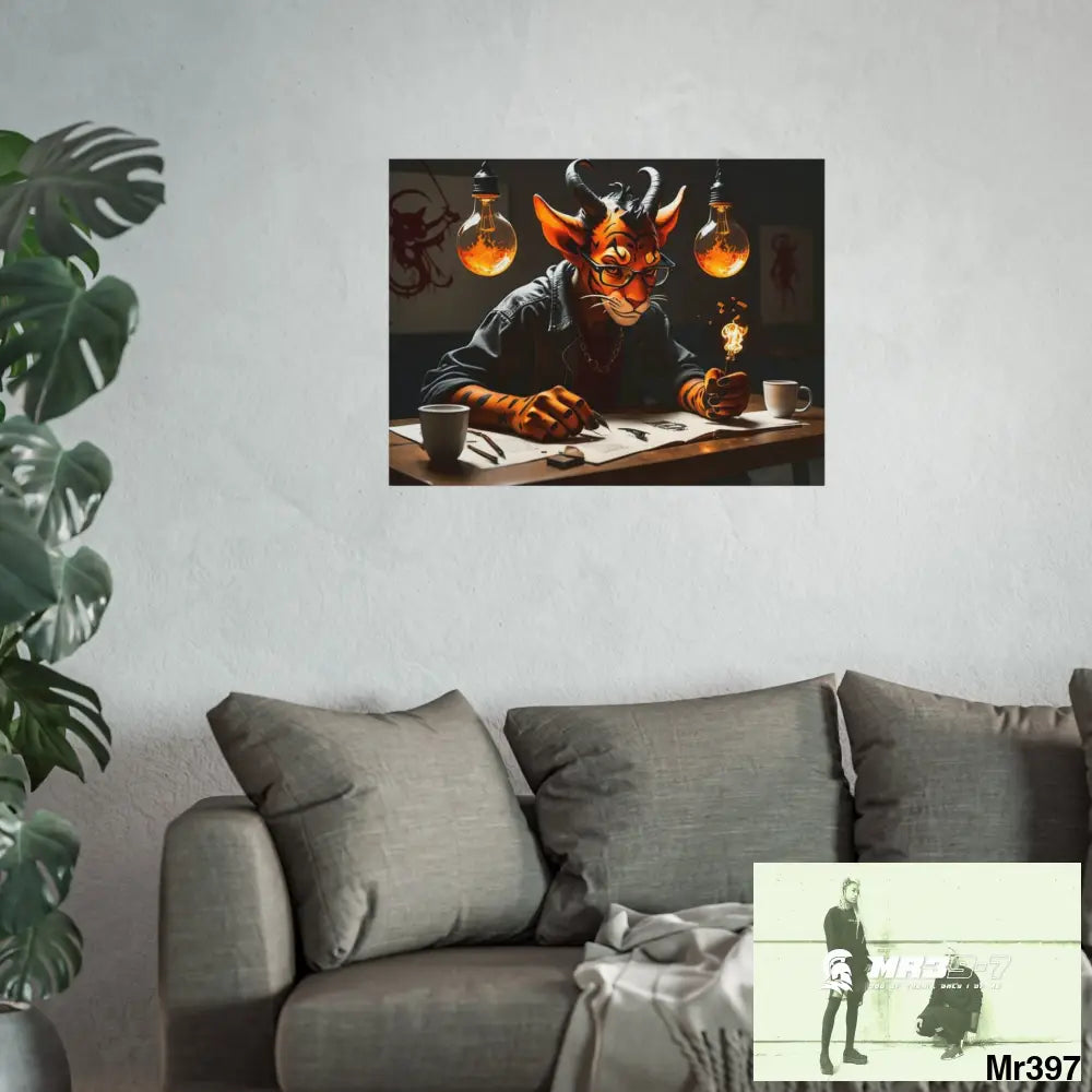 Banksy Style Dahab Gold scene 2 “Breaking the Glasses” no 19 Fine Art Posters Poster