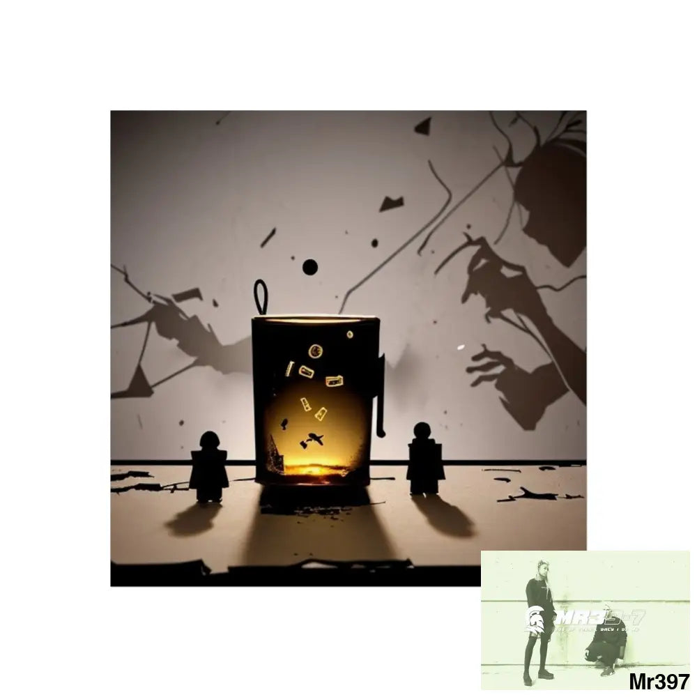 Banksy Style Dahab Gold scene 2 “Breaking the Glasses” no 6 Fine Art Posters 24″ x 24″ / Matte Poster