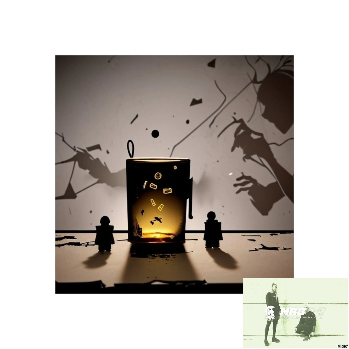 Banksy Style Dahab Gold scene 2 “Breaking the Glasses” no 6 Fine Art Posters 24″ x 24″ / Matte Poster