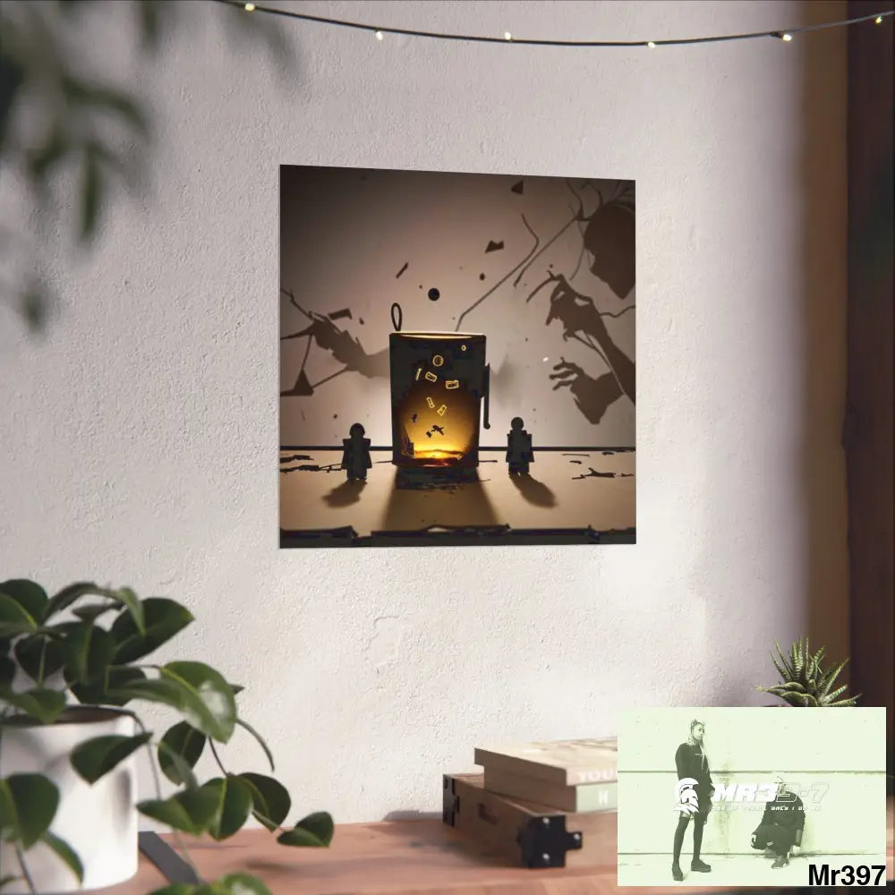 Banksy Style Dahab Gold scene 2 “Breaking the Glasses” no 6 Fine Art Posters Poster