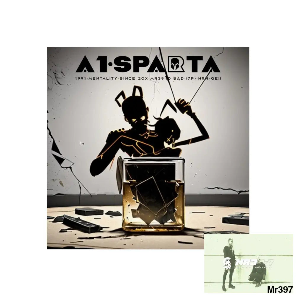 Banksy Style Dahab Gold scene 2 “Breaking the Glasses” no 8 Fine Art Posters 24″ x 24″ / Matte Poster