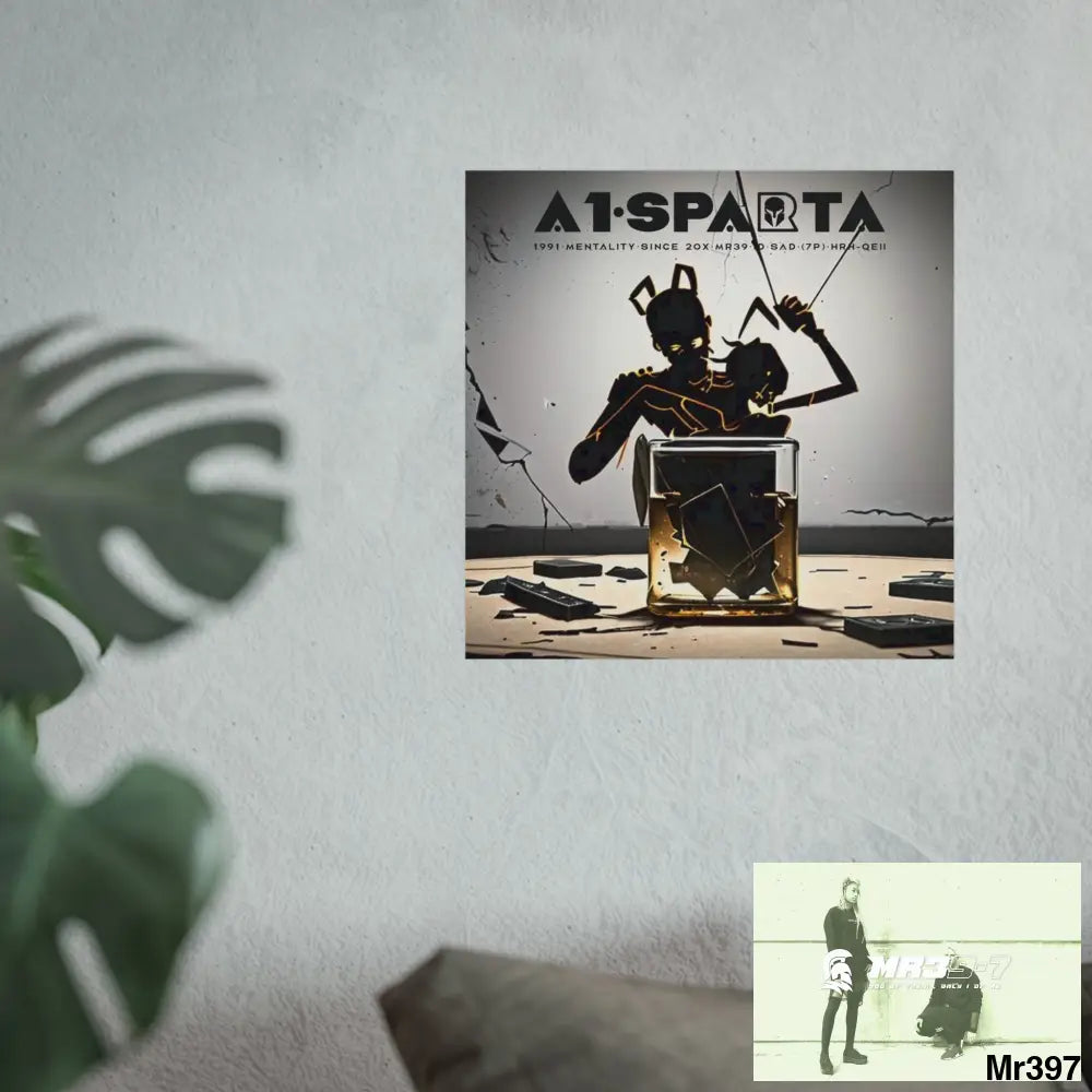 Banksy Style Dahab Gold scene 2 “Breaking the Glasses” no 8 Fine Art Posters Poster