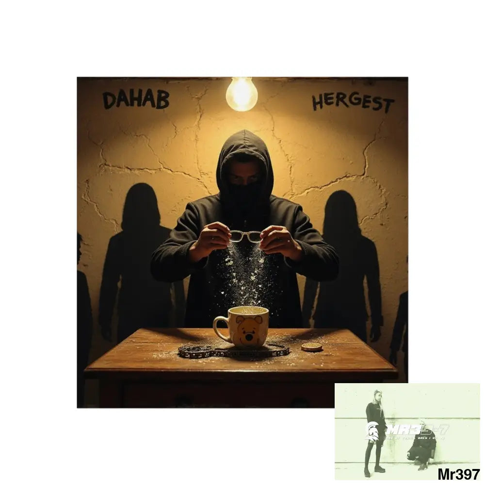 Banksy Style Dahab Gold scene 2 “Breaking the Glasses” no 2 Fine Art Posters 24″ x 24″ / Matte Poster
