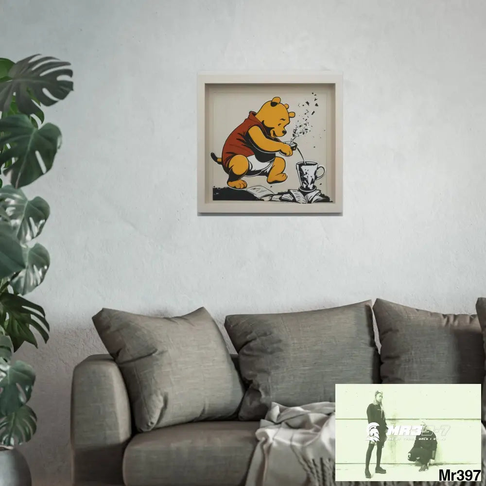 Banksy Style DAHAB GOLD — SCENE 3 “Filling the Tigger Cup” no 1 Fine Art Posters Poster