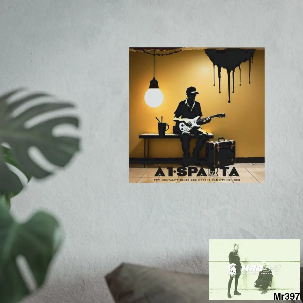 Banksy Style DAHAB GOLD SCENE 8 “The Suitcase The Saws The Rope The Goodbye The Break no 5 Fine Art Posters Poster