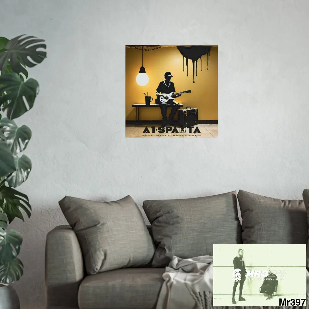 Banksy Style DAHAB GOLD SCENE 8 “The Suitcase The Saws The Rope The Goodbye The Break no 5 Fine Art Posters Poster