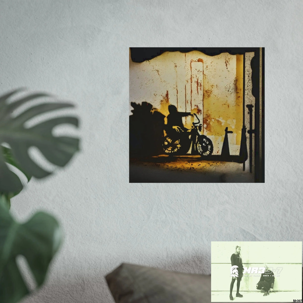 Banksy Style DAHAB GOLD SCENE 8 “The Suitcase The Saws The Rope The Goodbye The Break no 7 Fine Art Posters Poster