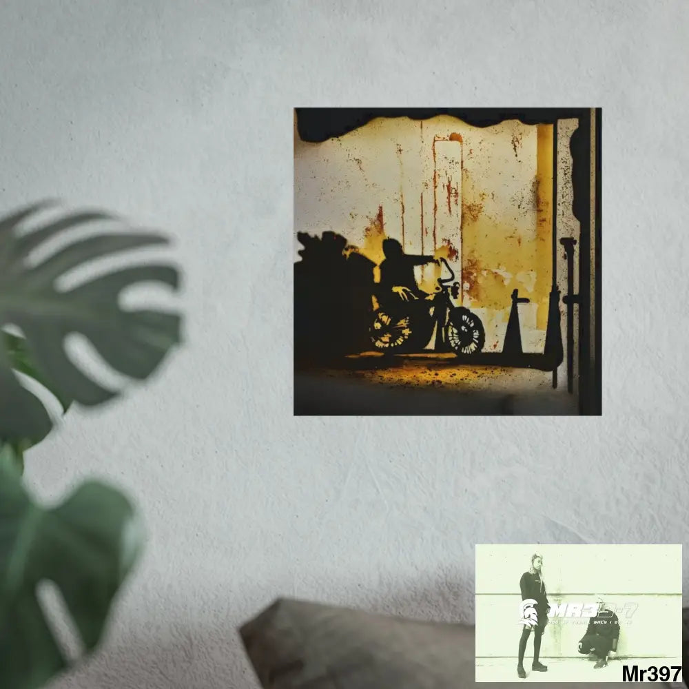 Banksy Style DAHAB GOLD SCENE 8 “The Suitcase The Saws The Rope The Goodbye The Break no 7 Fine Art Posters Poster