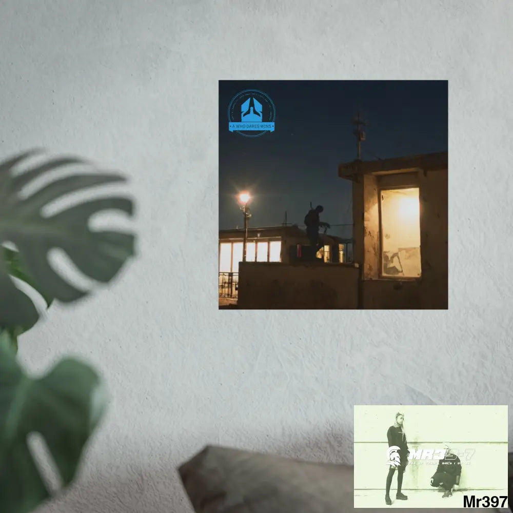 Banksy Style DAHAB GOLD SCENE 9“THE BREAK → THE HIGH MAST → THE JUMP → THE POLICE STATION ROOF”no 1 Fine Art Posters