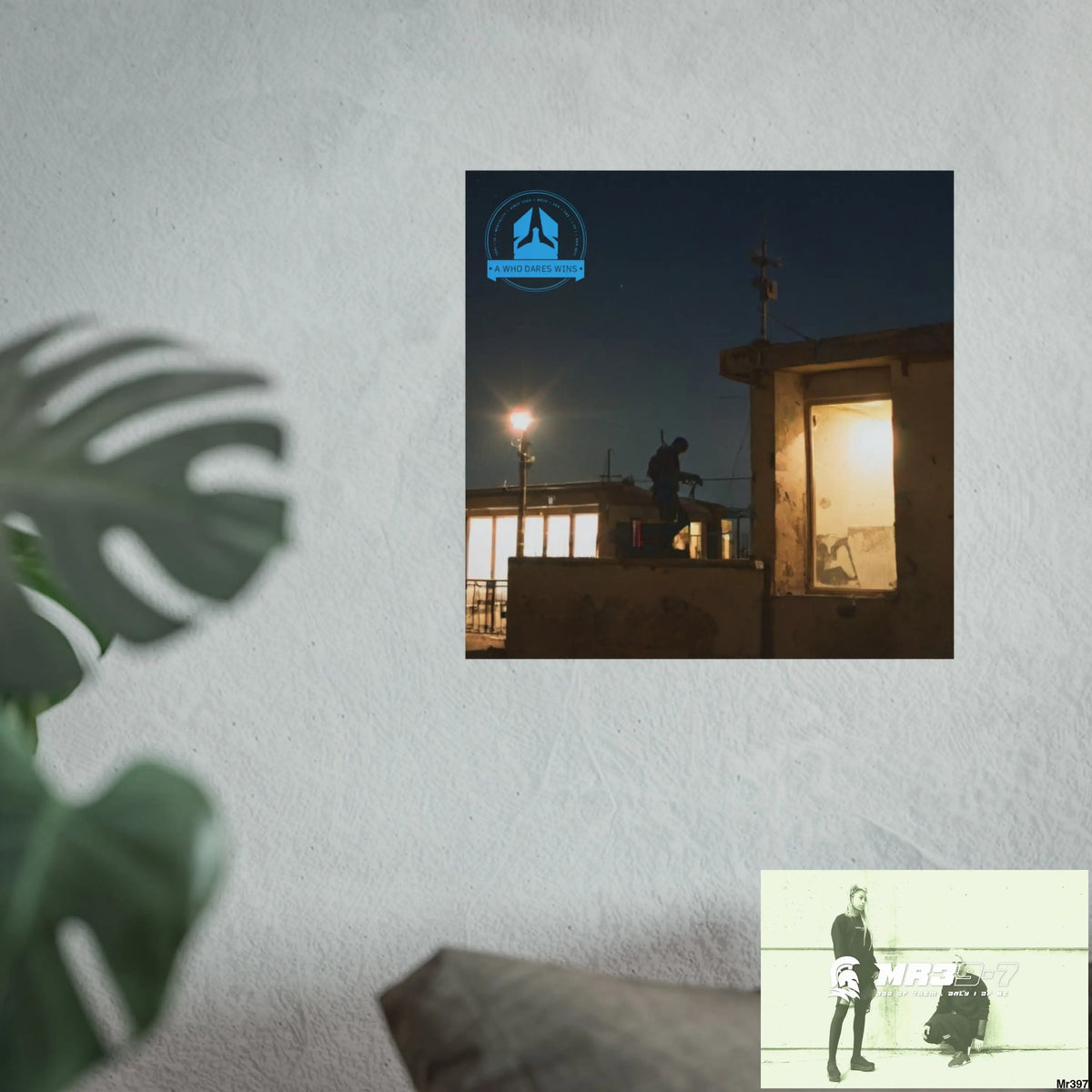 Banksy Style DAHAB GOLD SCENE 9“THE BREAK → THE HIGH MAST → THE JUMP → THE POLICE STATION ROOF”no 1 Fine Art Posters