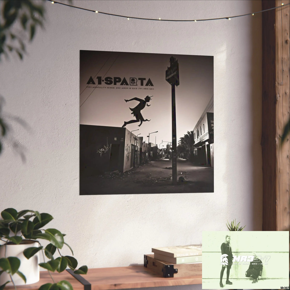 Banksy Style DAHAB GOLD SCENE 9“THE BREAK → THE HIGH MAST → THE JUMP → THE POLICE STATION ROOF”no 2 Fine Art Posters