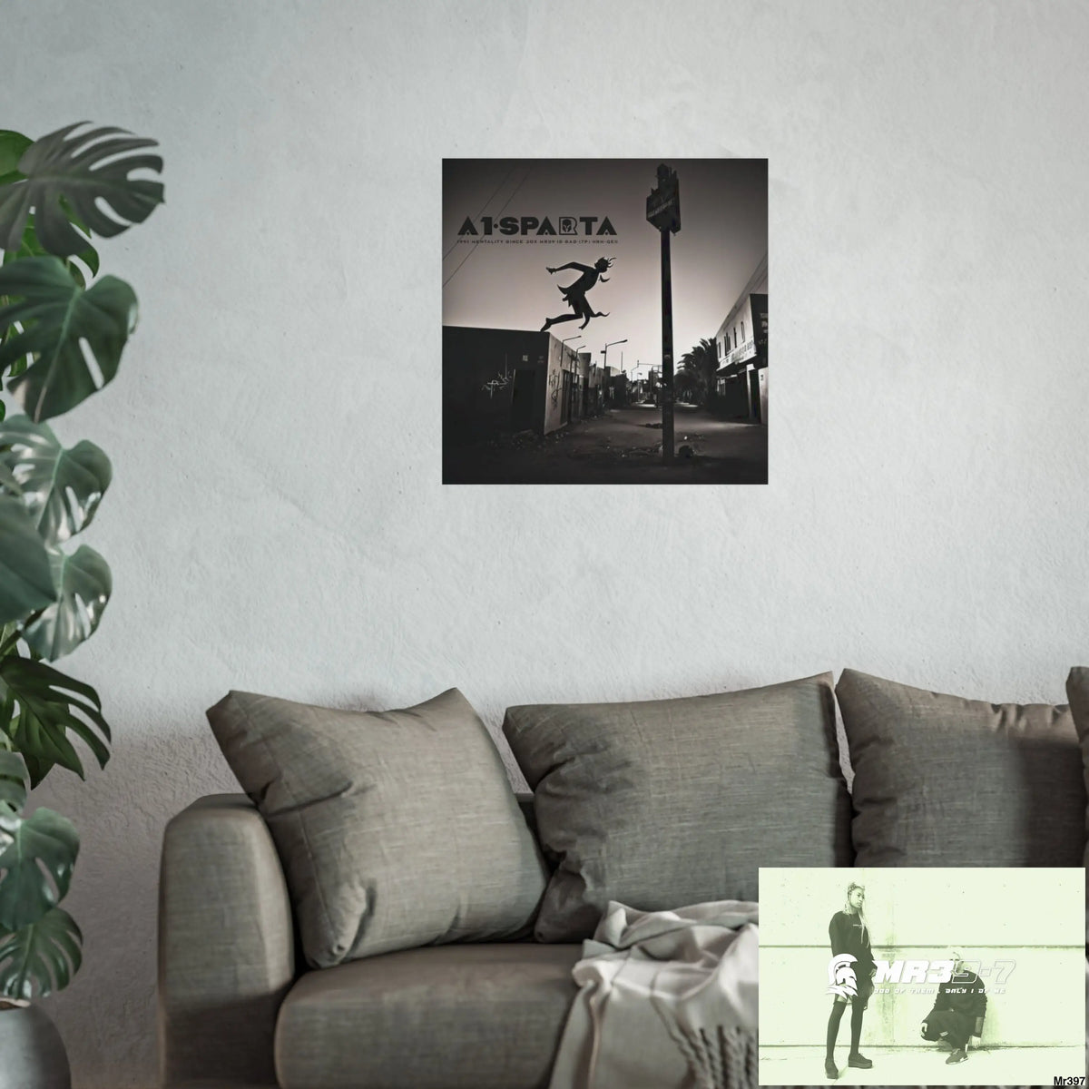 Banksy Style DAHAB GOLD SCENE 9“THE BREAK → THE HIGH MAST → THE JUMP → THE POLICE STATION ROOF”no 2 Fine Art Posters