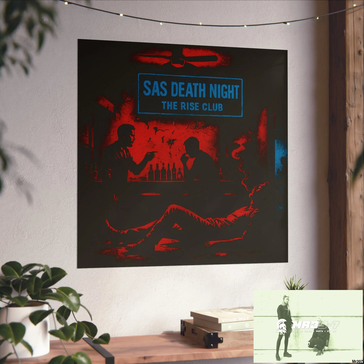 Banksy Style Death night Khao Lak Dec 04 1st SAS Link no 10 Fine Art Posters Poster
