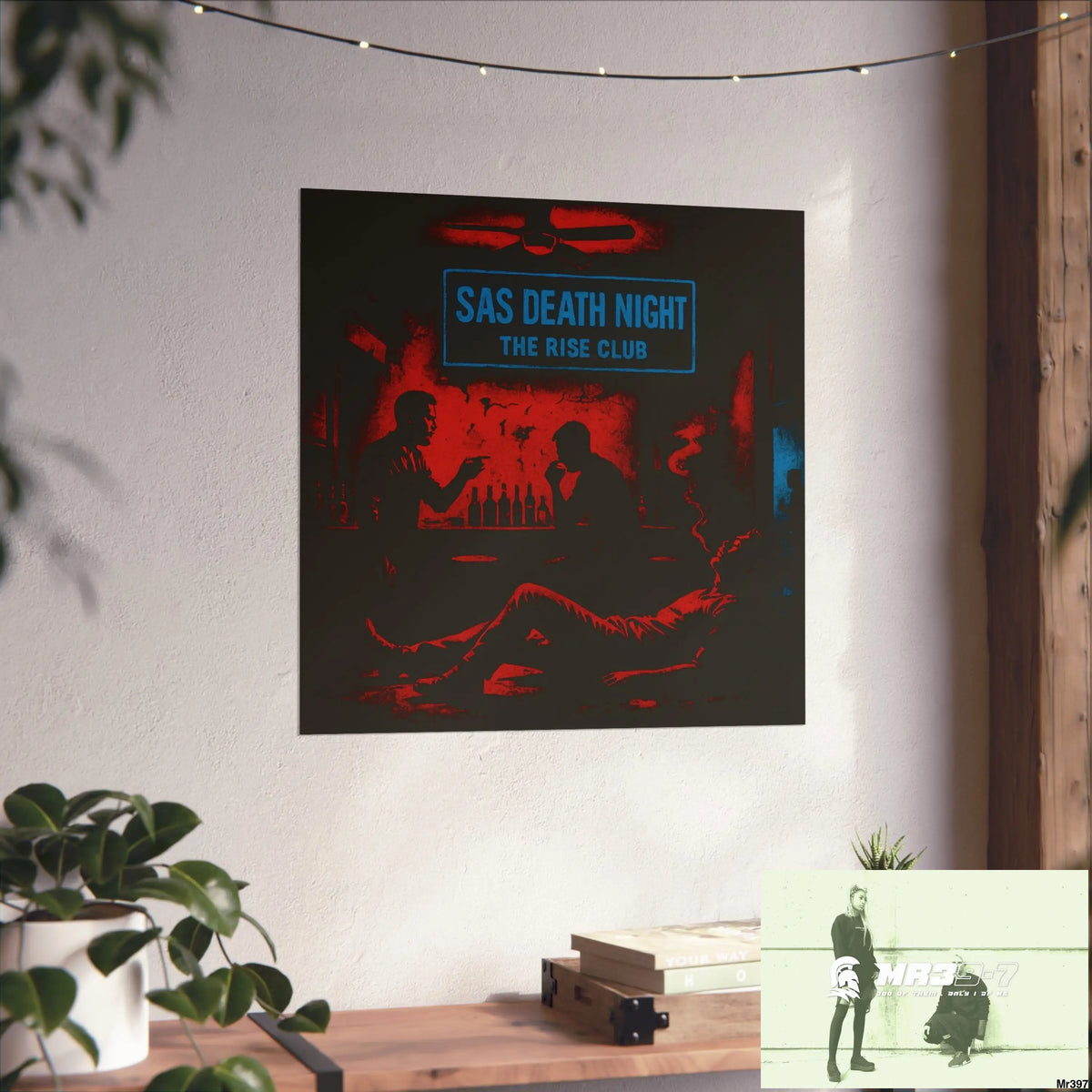 Banksy Style Death night Khao Lak Dec 04 1st SAS Link no 10 Fine Art Posters Poster