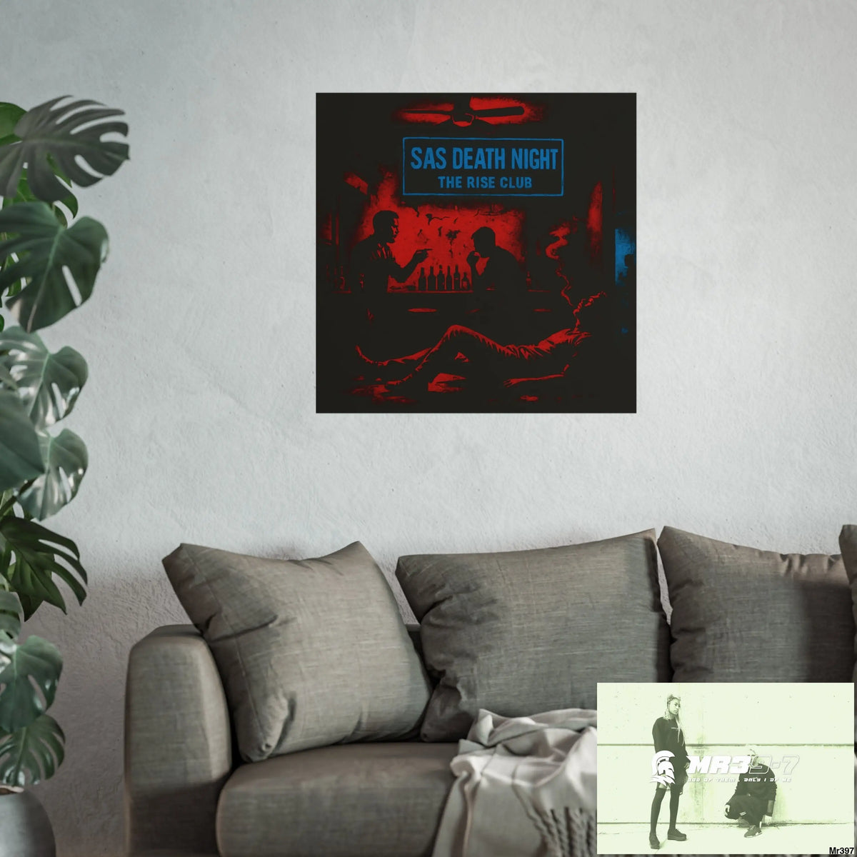 Banksy Style Death night Khao Lak Dec 04 1st SAS Link no 10 Fine Art Posters Poster