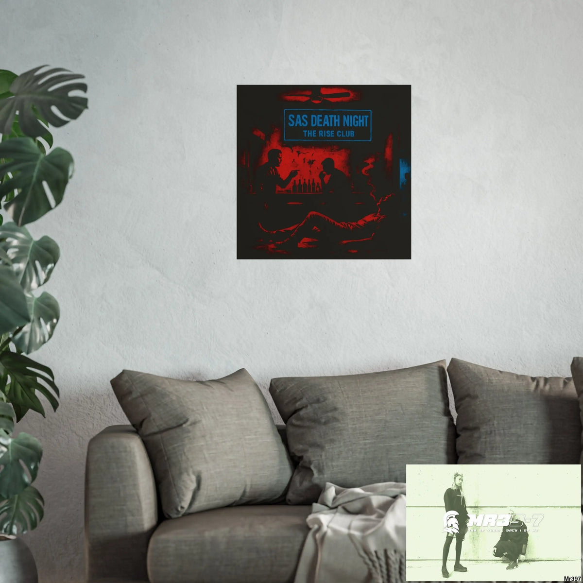 Banksy Style Death night Khao Lak Dec 04 1st SAS Link no 10 Fine Art Posters Poster