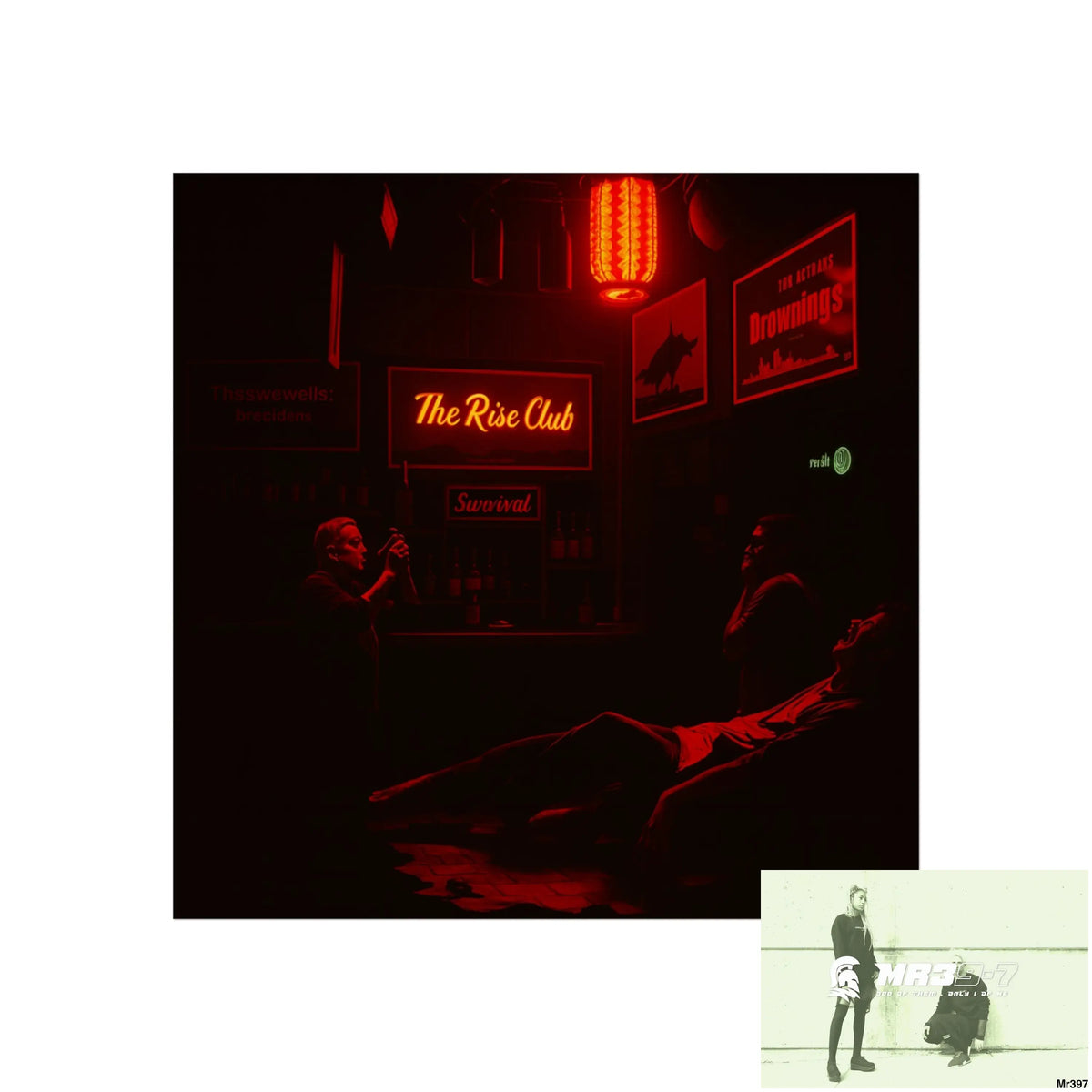 Banksy Style Death night Khao Lak Dec 04 1st SAS Link no 3 Fine Art Posters 24″ x 24″ / Matte Poster