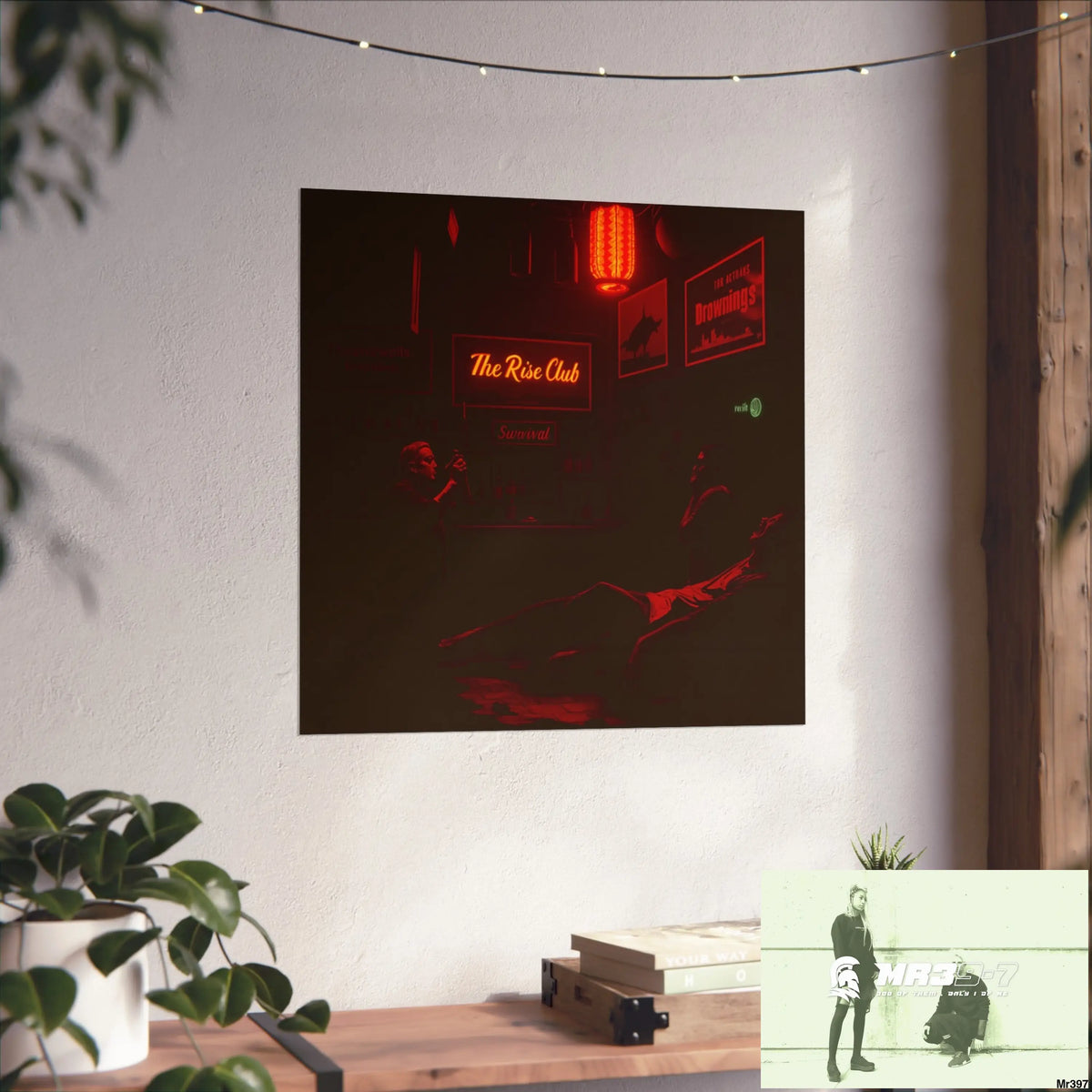 Banksy Style Death night Khao Lak Dec 04 1st SAS Link no 3 Fine Art Posters Poster