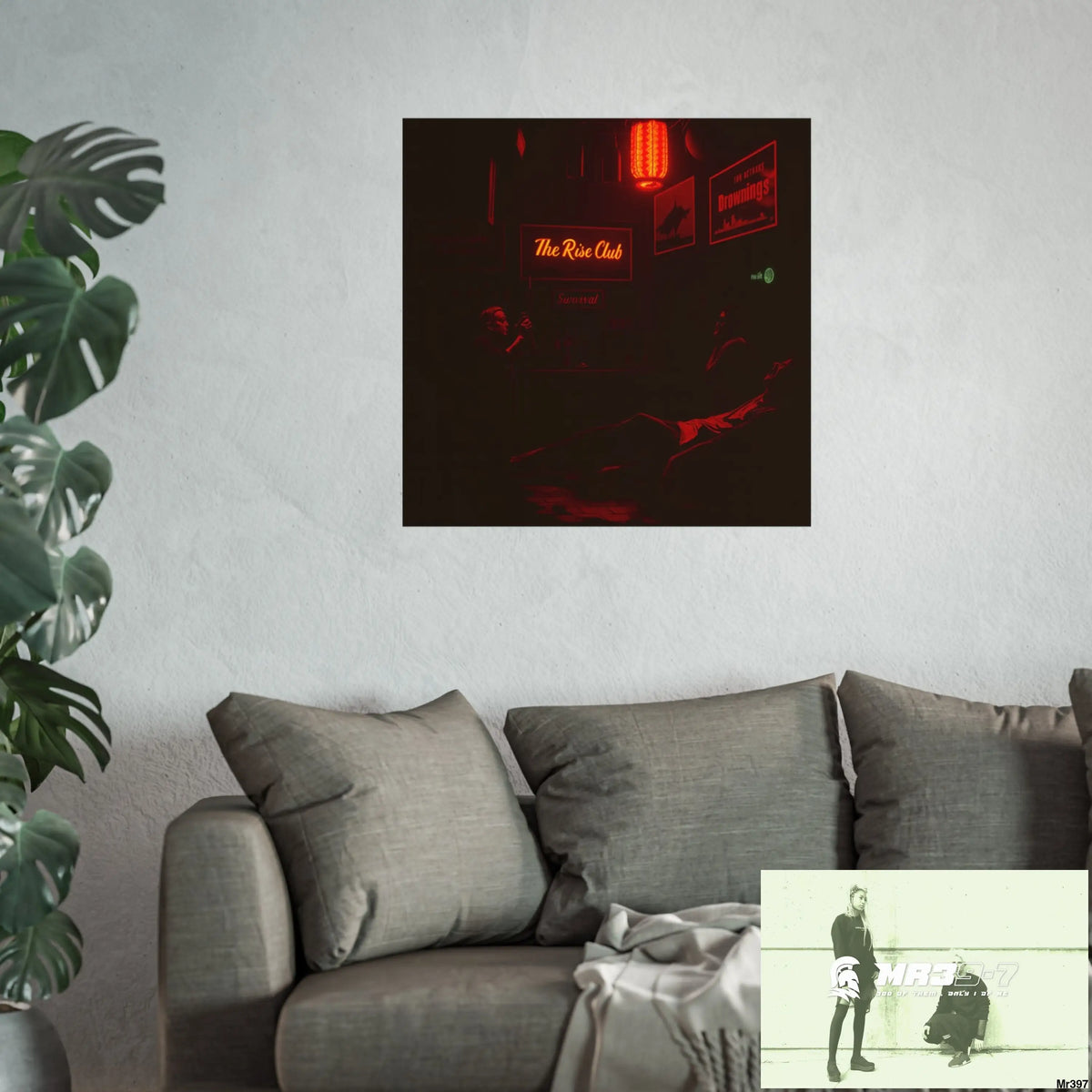 Banksy Style Death night Khao Lak Dec 04 1st SAS Link no 3 Fine Art Posters Poster