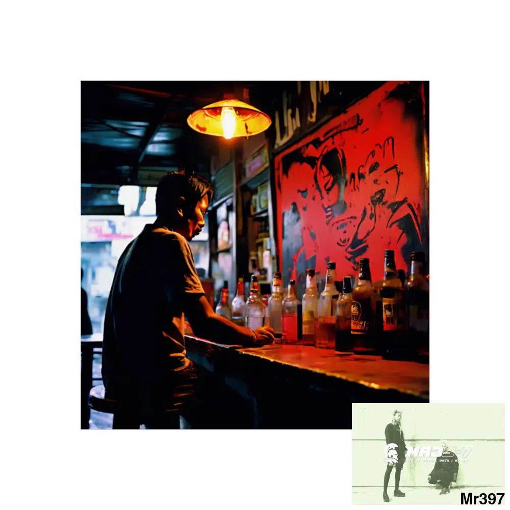 Banksy Style Death night Khao Lak Dec 04 1st SAS Link no 5 Fine Art Posters 16″ x 16″ / Matte Poster