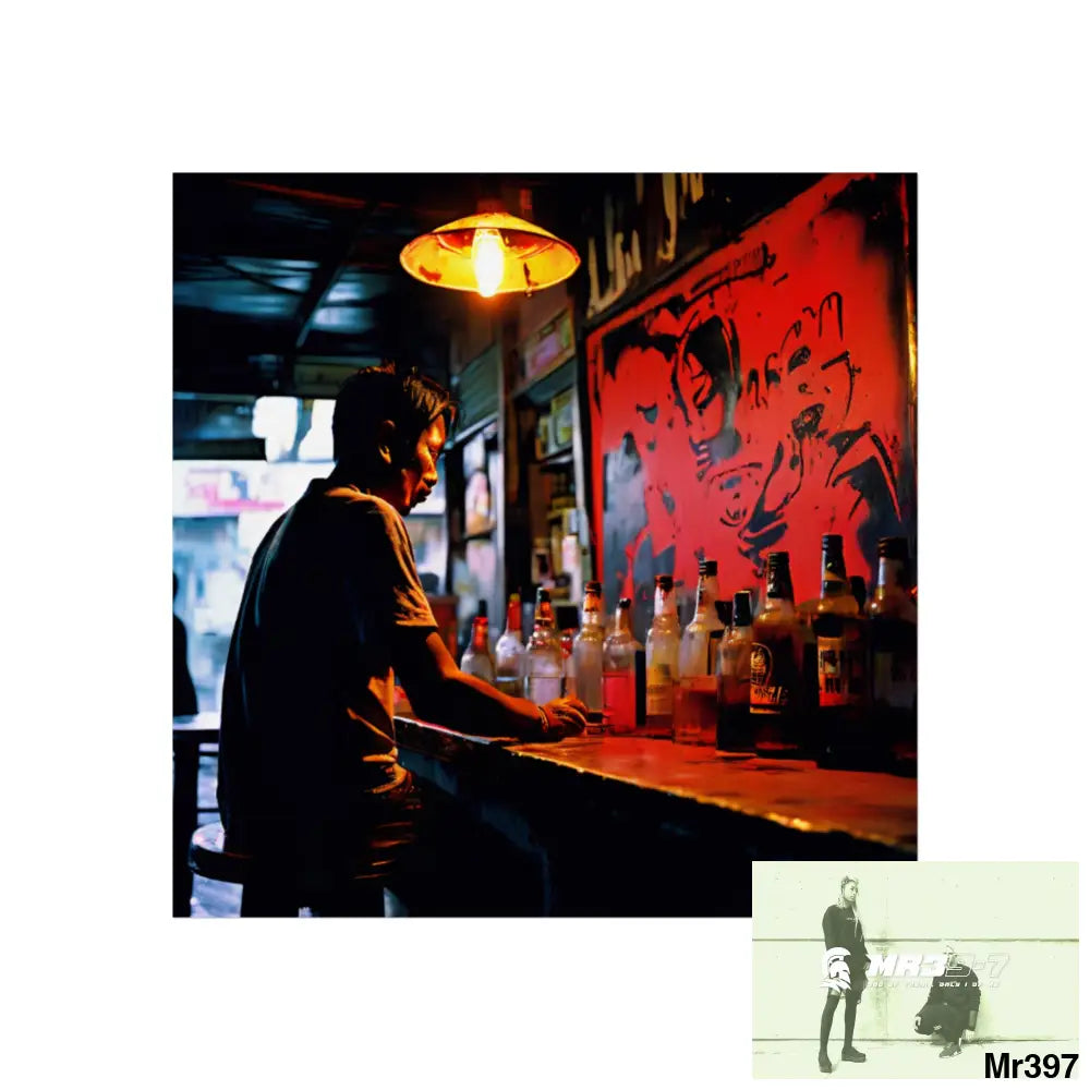 Banksy Style Death night Khao Lak Dec 04 1st SAS Link no 5 Fine Art Posters 30″ x 30″ / Matte Poster