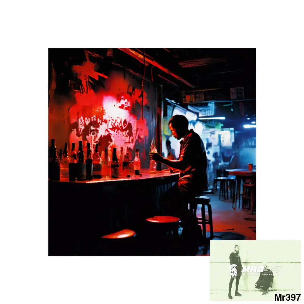 Banksy Style Death night Khao Lak Dec 04 1st SAS Link no 6 Fine Art Posters 16″ x 16″ / Matte Poster