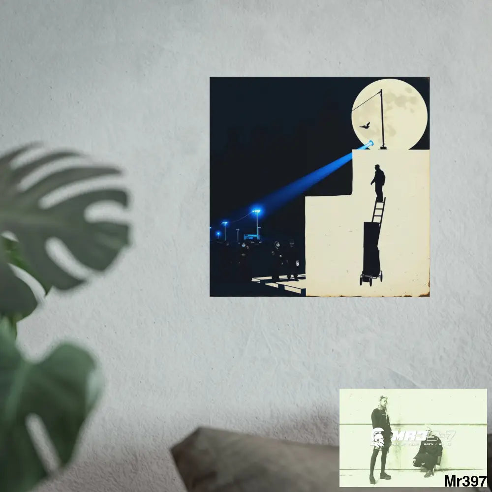 Banksy Style Escape - Break the cycle of death Dahab Egypt no 3 Fine Art Posters Poster