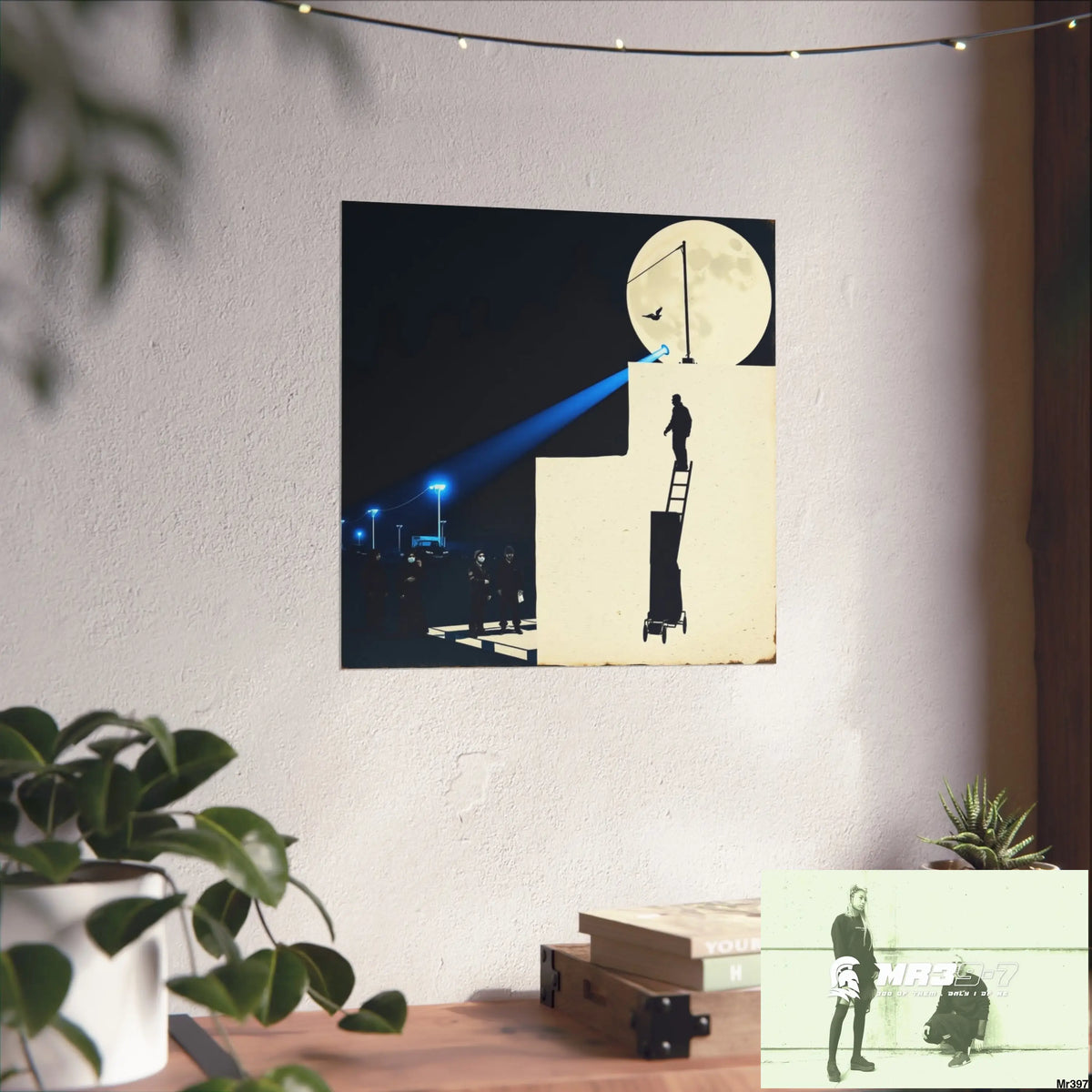 Banksy Style Escape - Break the cycle of death Dahab Egypt no 3 Fine Art Posters Poster