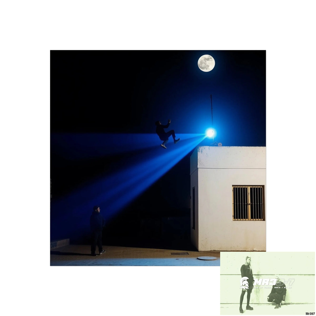 Banksy Style Escape - Break the cycle of death Dahab Egypt no 4 Fine Art Posters 24″ x 24″ / Matte Poster